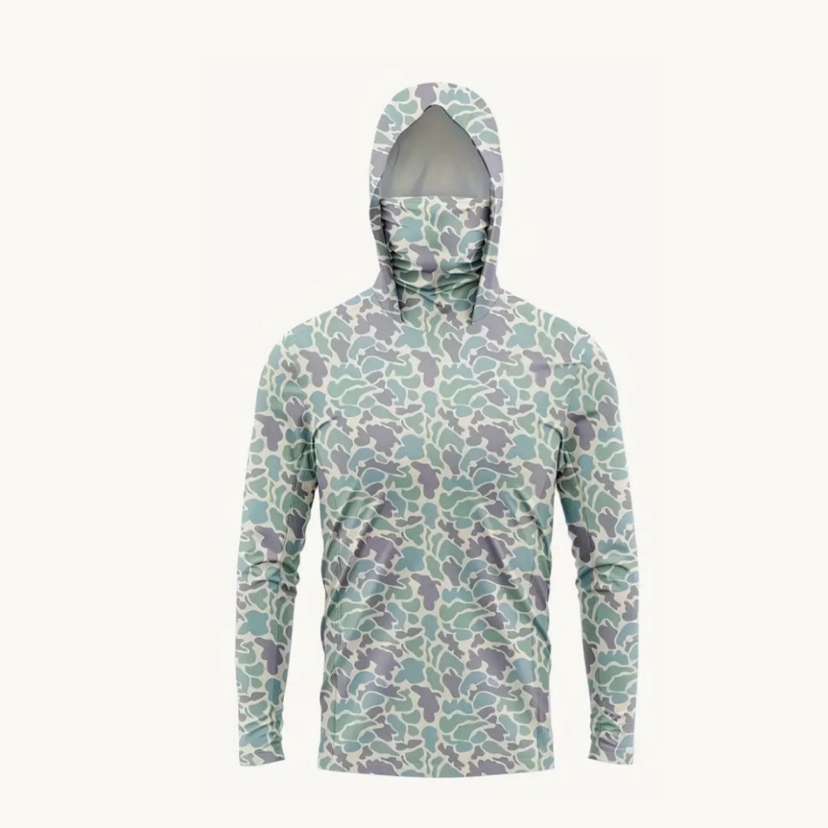 Outdoor Hunting Prints - Erkekler için UPF50+ Güneş Korumalı Balıkçı